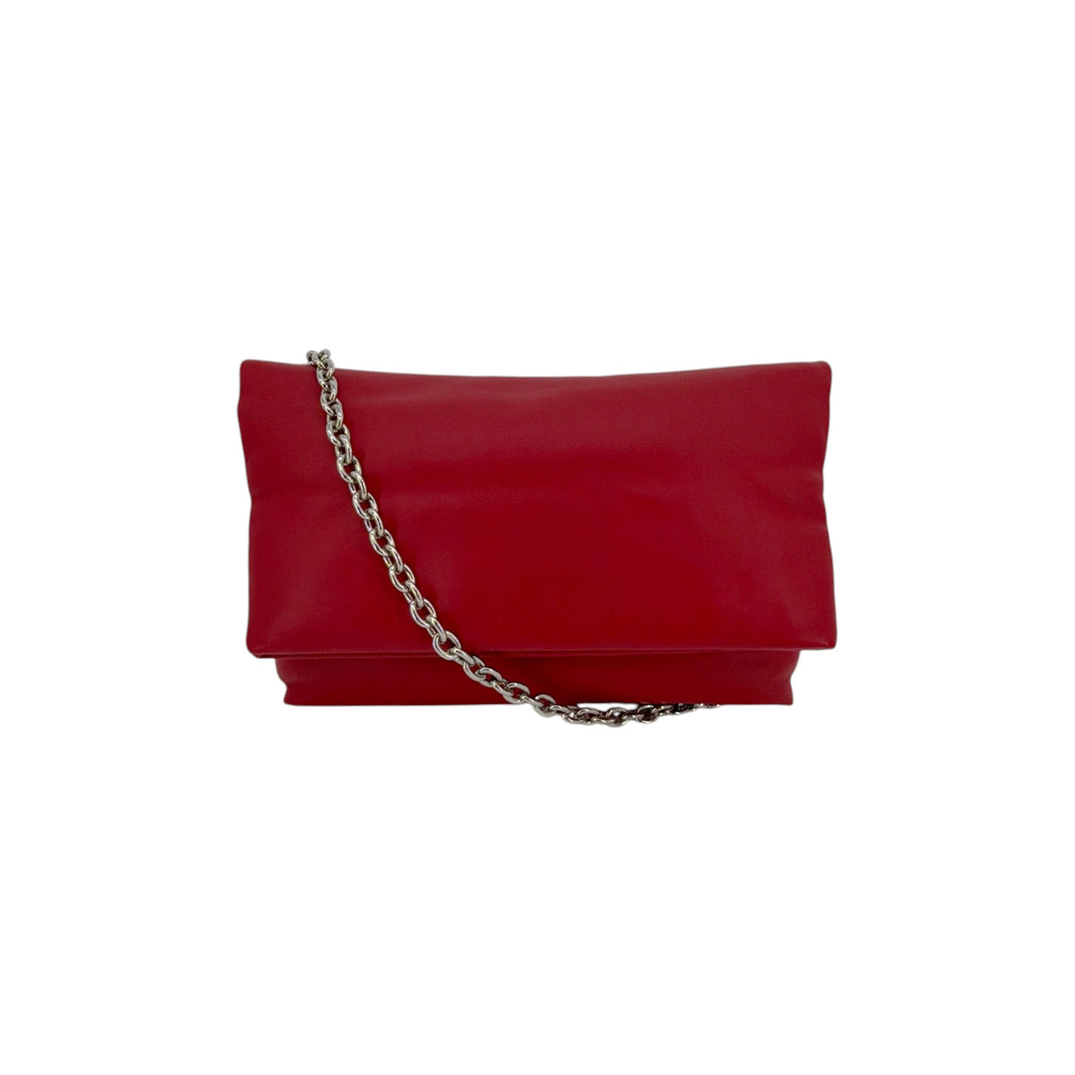 STUDIO AMELIA Cloud Clutch in Chili