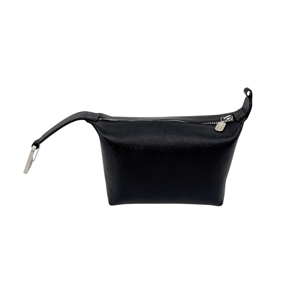 EERA Metallic Moon Bag in Laminated Black