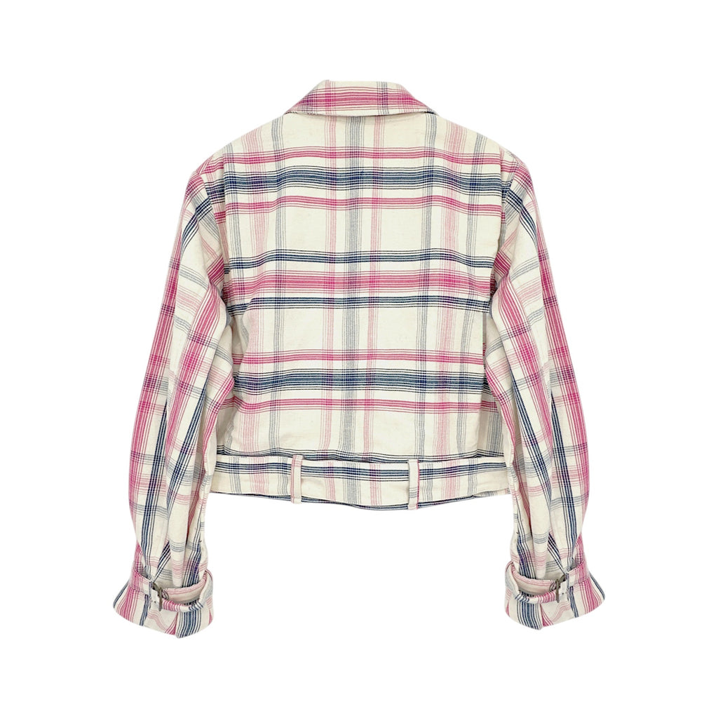 ALIX of BOHEMIA Domino Woven Plaid Jacket M