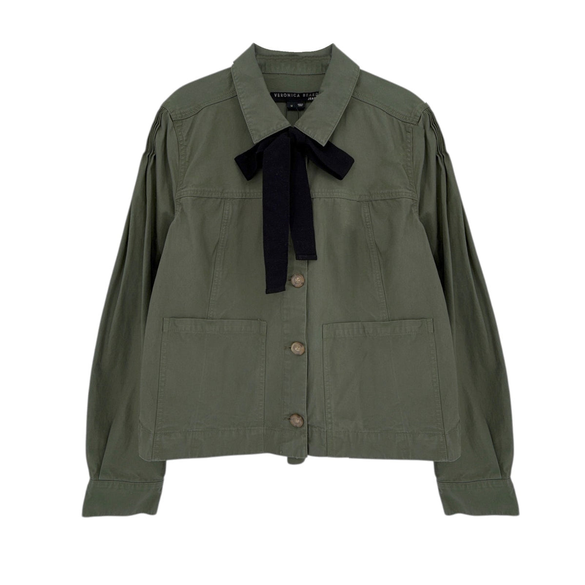 VERONICA BEARD Weslyn Jacket Army Green M