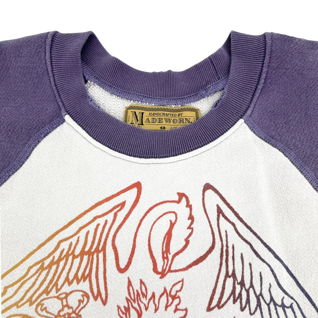 MADEWORN Queen American Tour Short Sleeve Sweatshirt S
