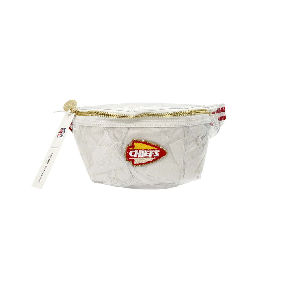 STONEY CLOVER LANE Kansas City Chiefs Clear Fanny Pack