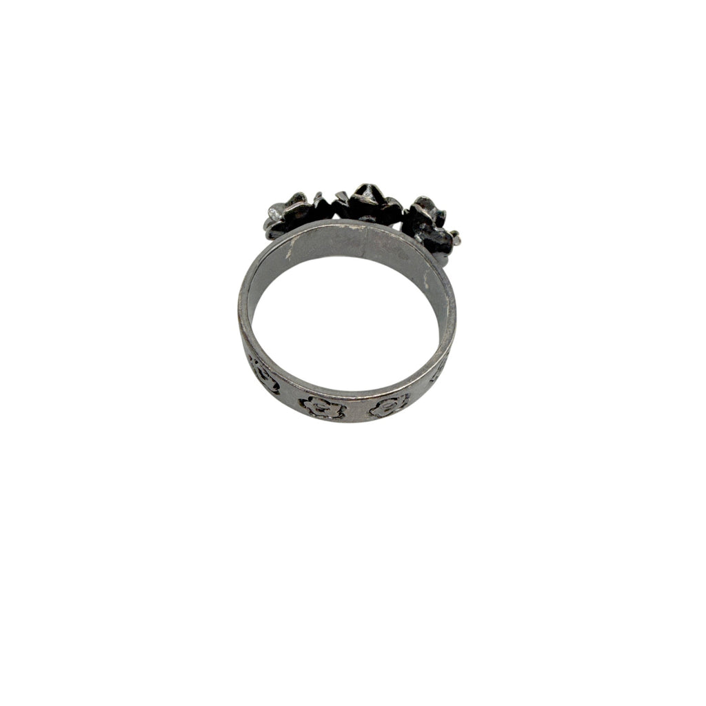 VSA Stepsister Band Ring in Gunmetal 6
