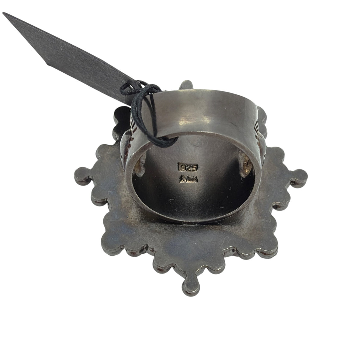 VSA Cloister San Benito Ring in Gunmetal Size 6