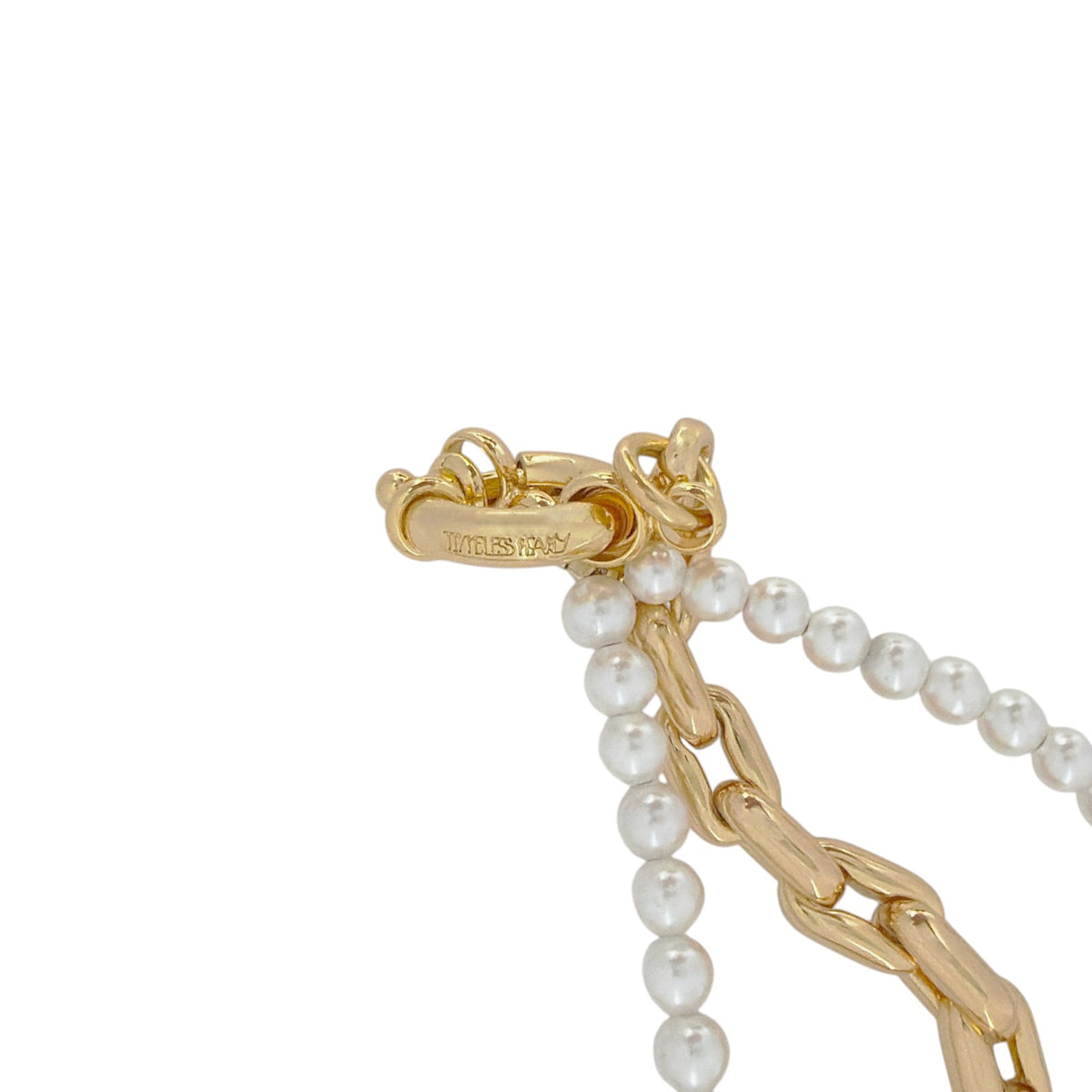 TIMELESS PEARLY Half and Half Necklace