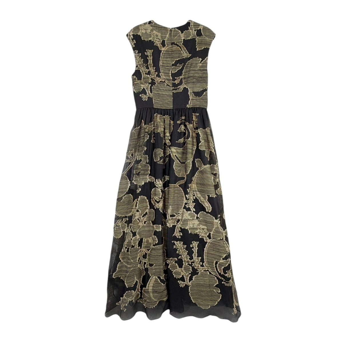 LAFAYETTE 148 New York Jacquard Silk Evening Gown in Black 4|S