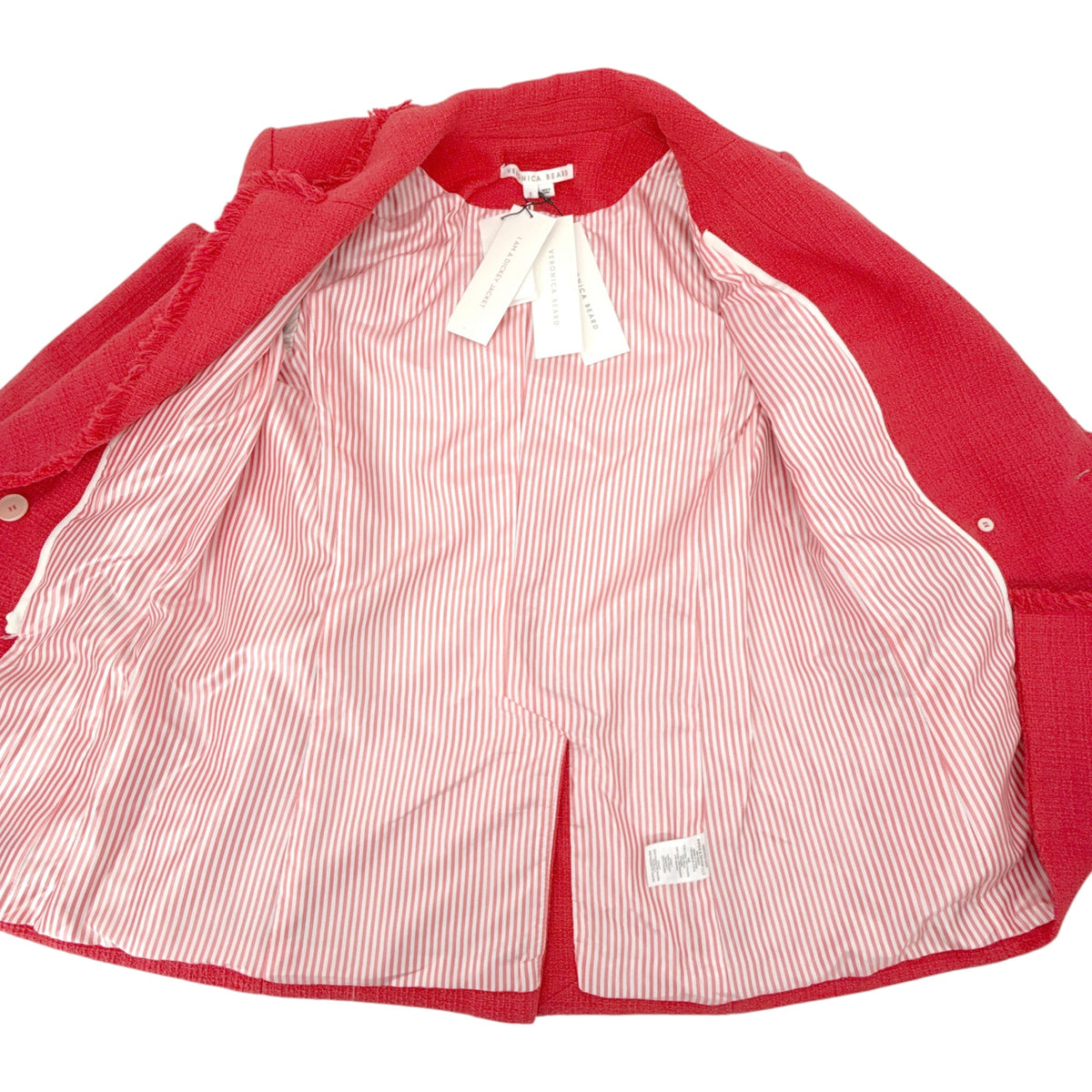 VERONICA BEARD Nayeli Dickey Jacket in Watermelon 8|M