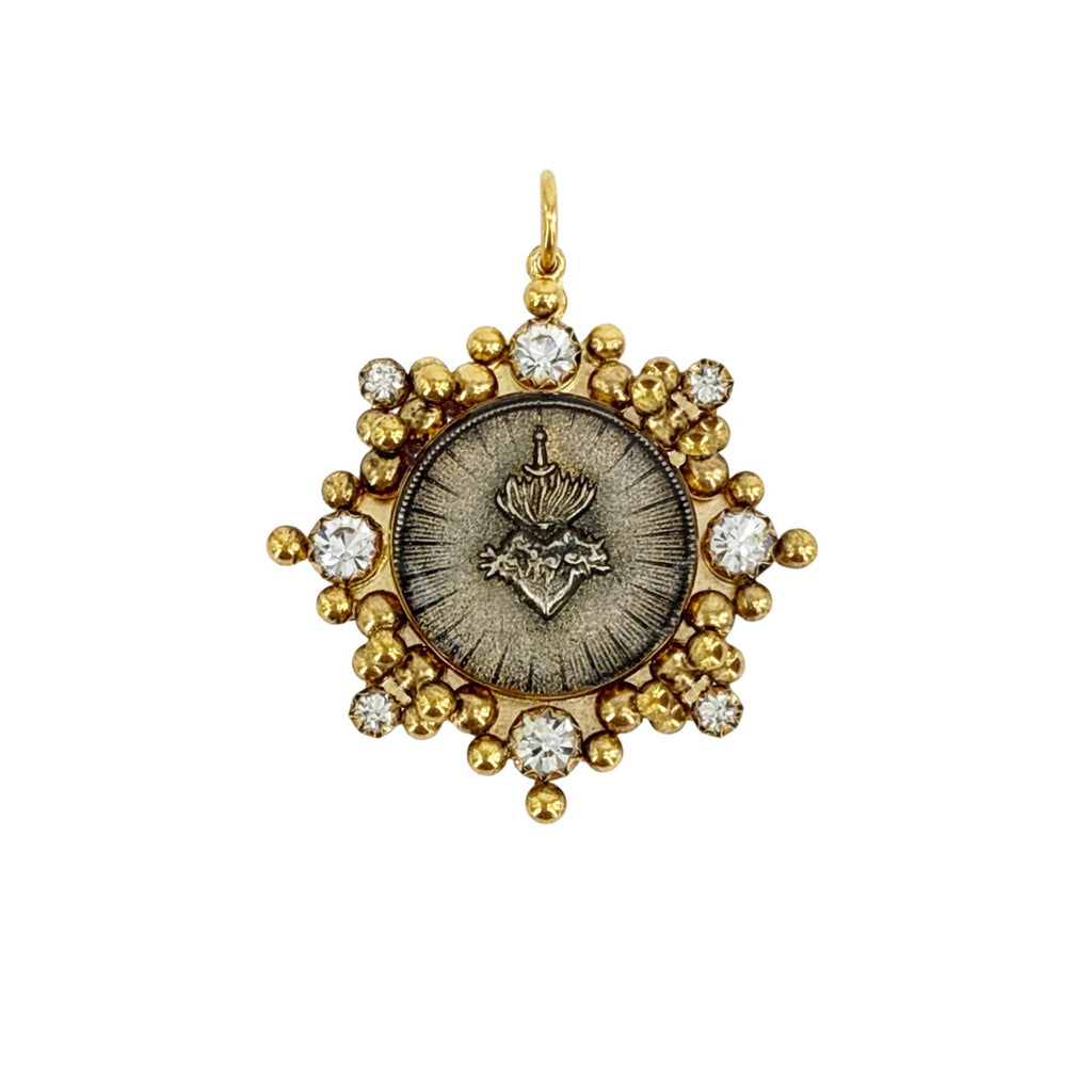 VSA Cloister Sacred Heart Charm