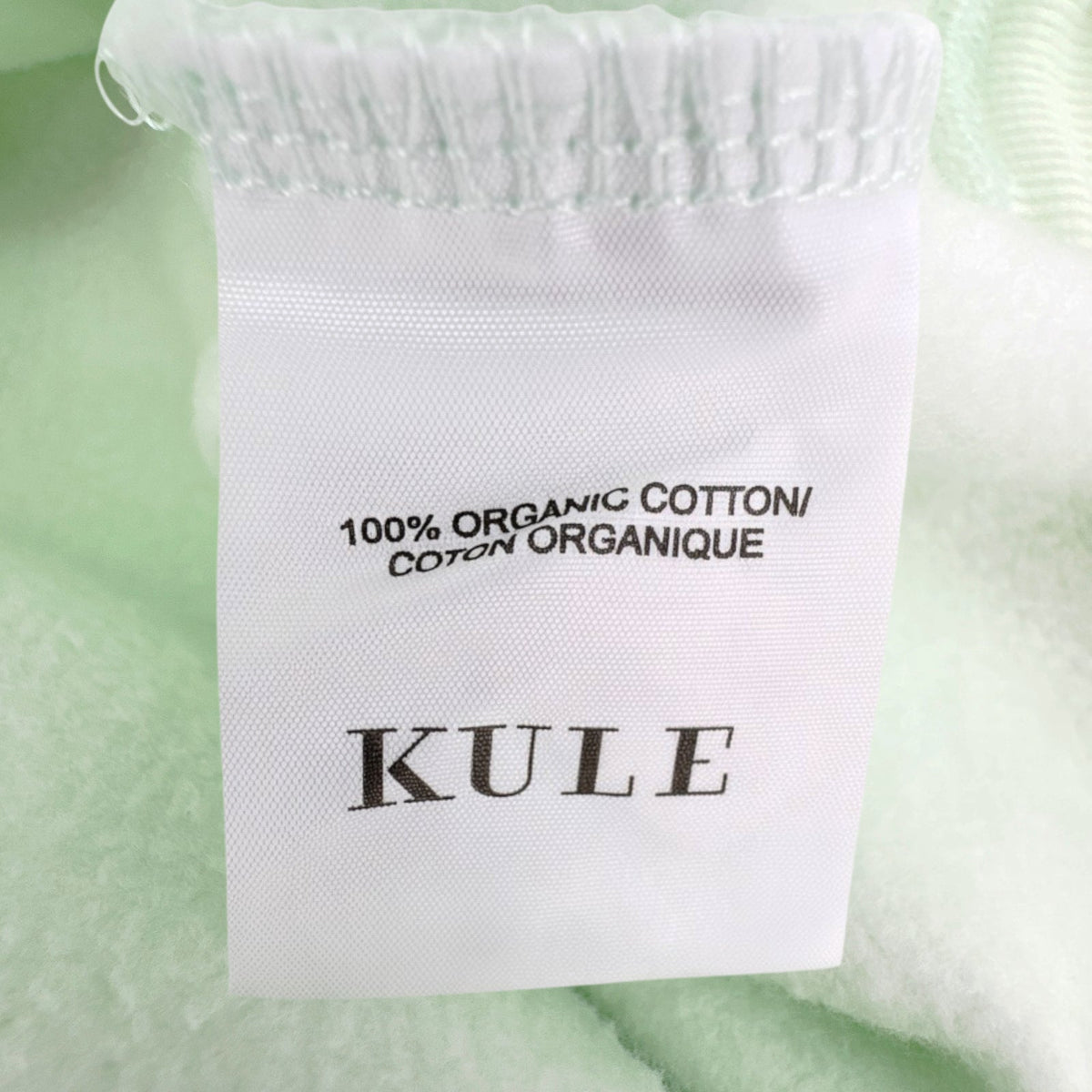 KULE The Oversized 70's LOVE Sweatshirt in Mint L