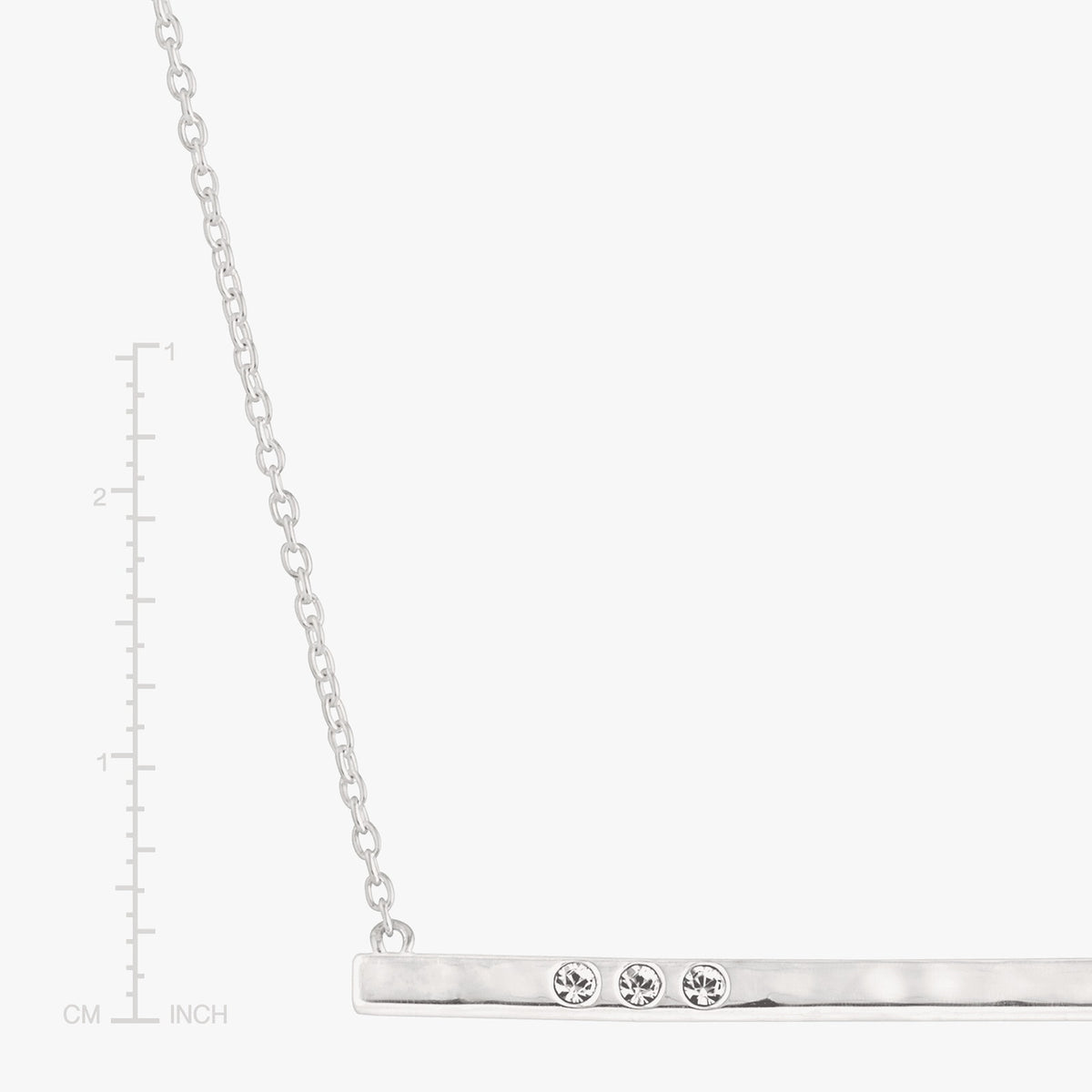 SILPADA Dotted Line Pendant Necklace in Sterling Silver