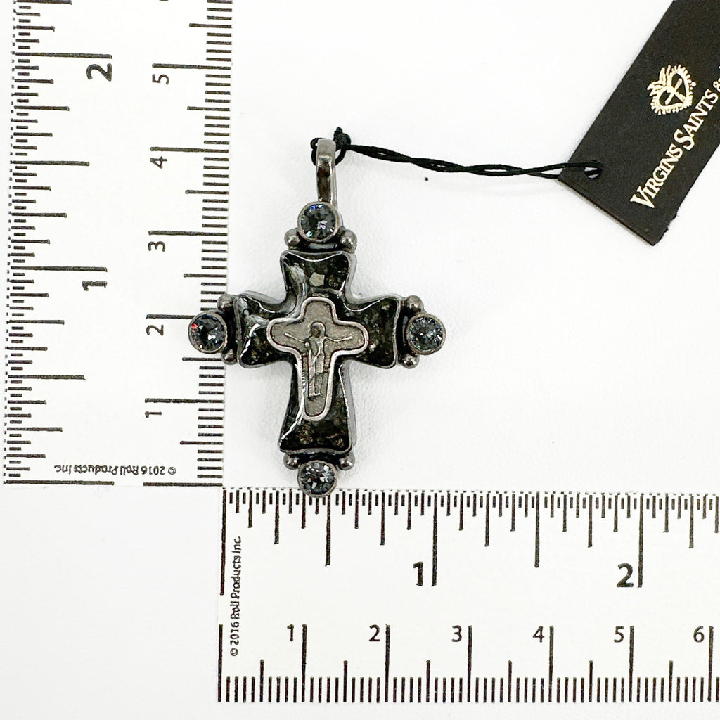 VSA Maria Cross Medallion Gunmetal