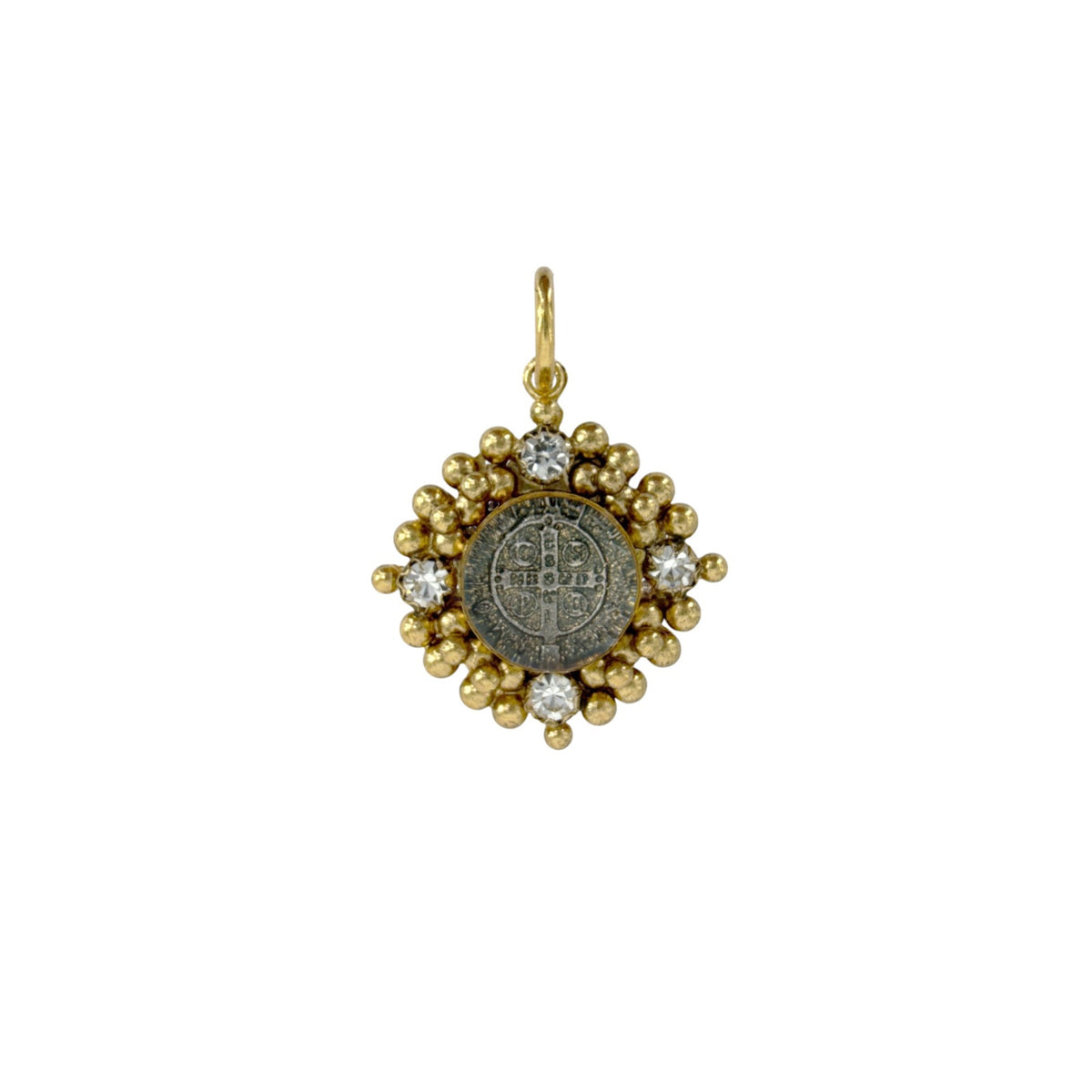 VIRGINS SAINTS & ANGELS VSA Petite Cloister San Benito Charm&nbsp;in Gold