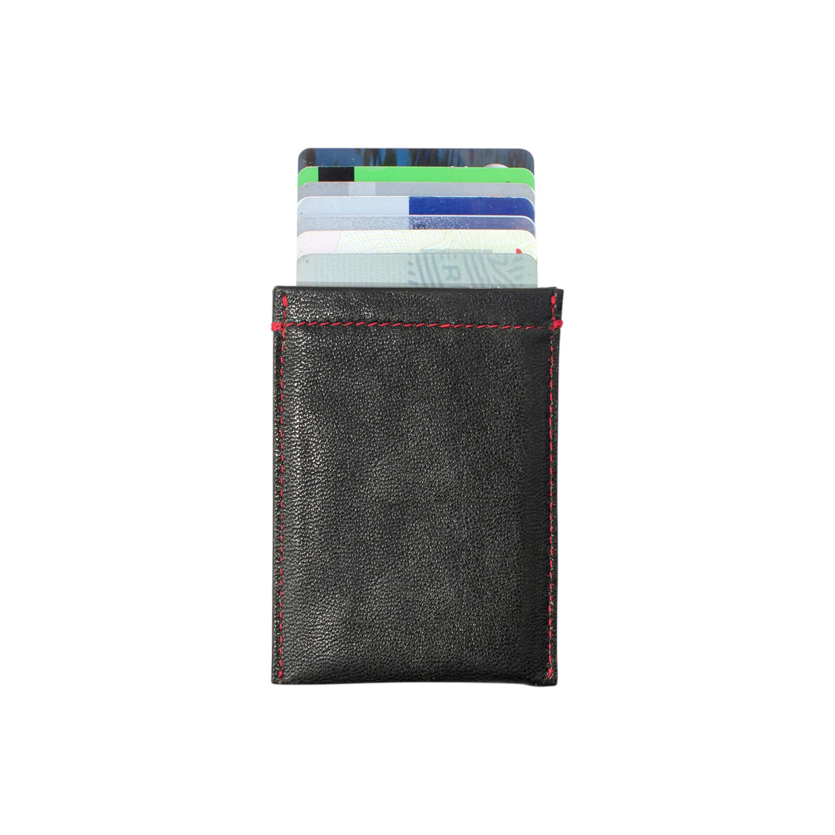 M-CLIP Leather RFID Case Vertical in Black