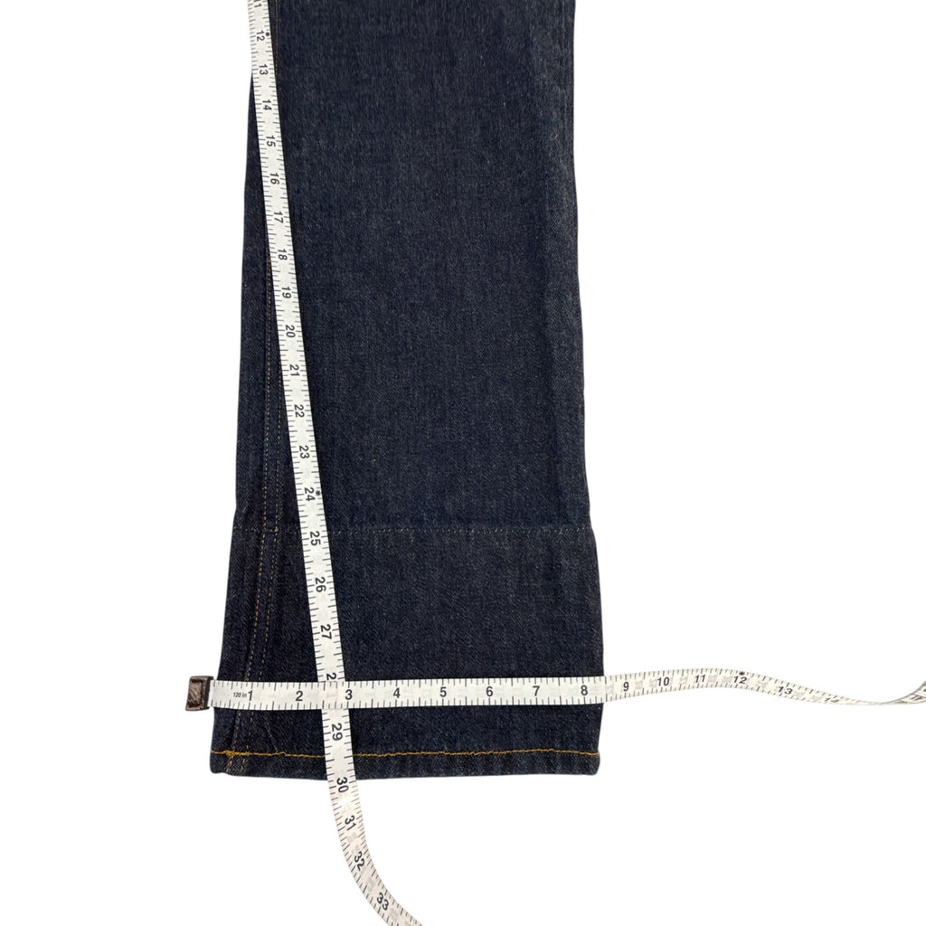 GUCCI Denim Pants with GG Supreme Canvas Cuff 24