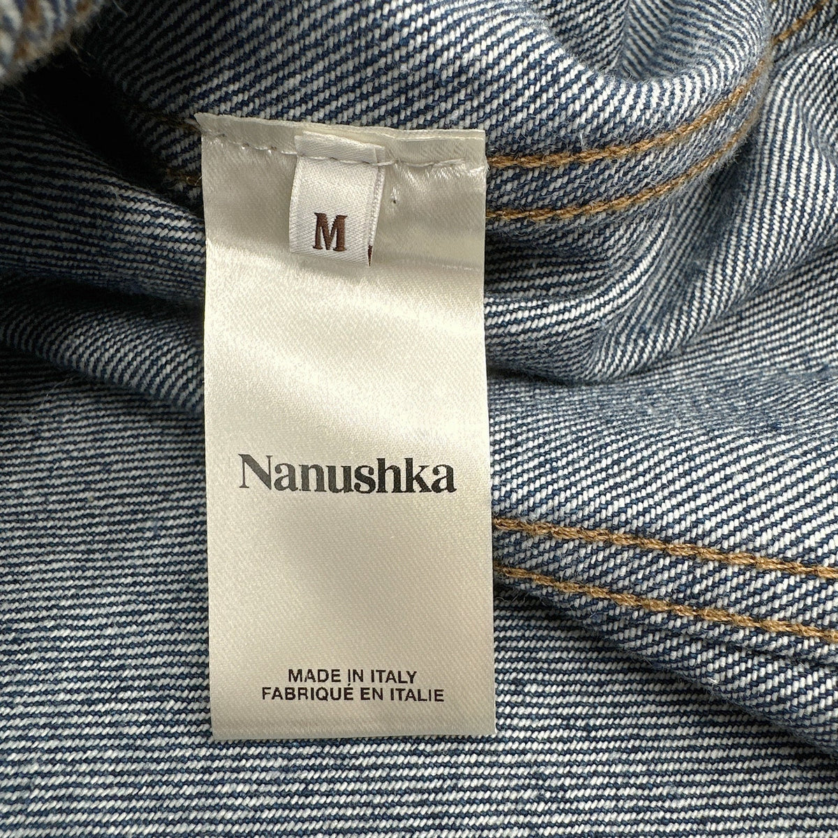 NANUSHKA Maren Denim Jacket in Indigo M
