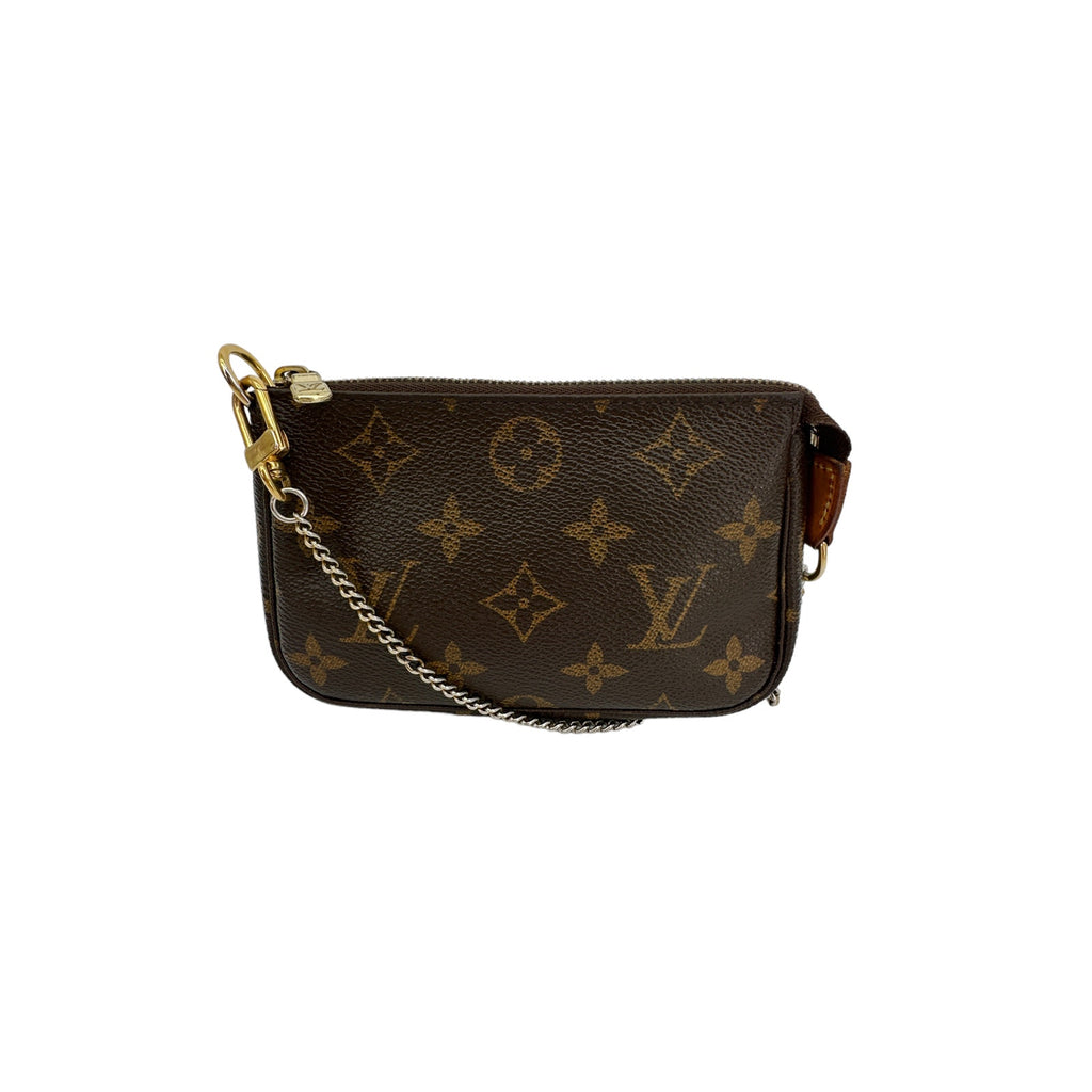 LOUIS VUITTON Pochette Accessoires Monogram Canvas Mini