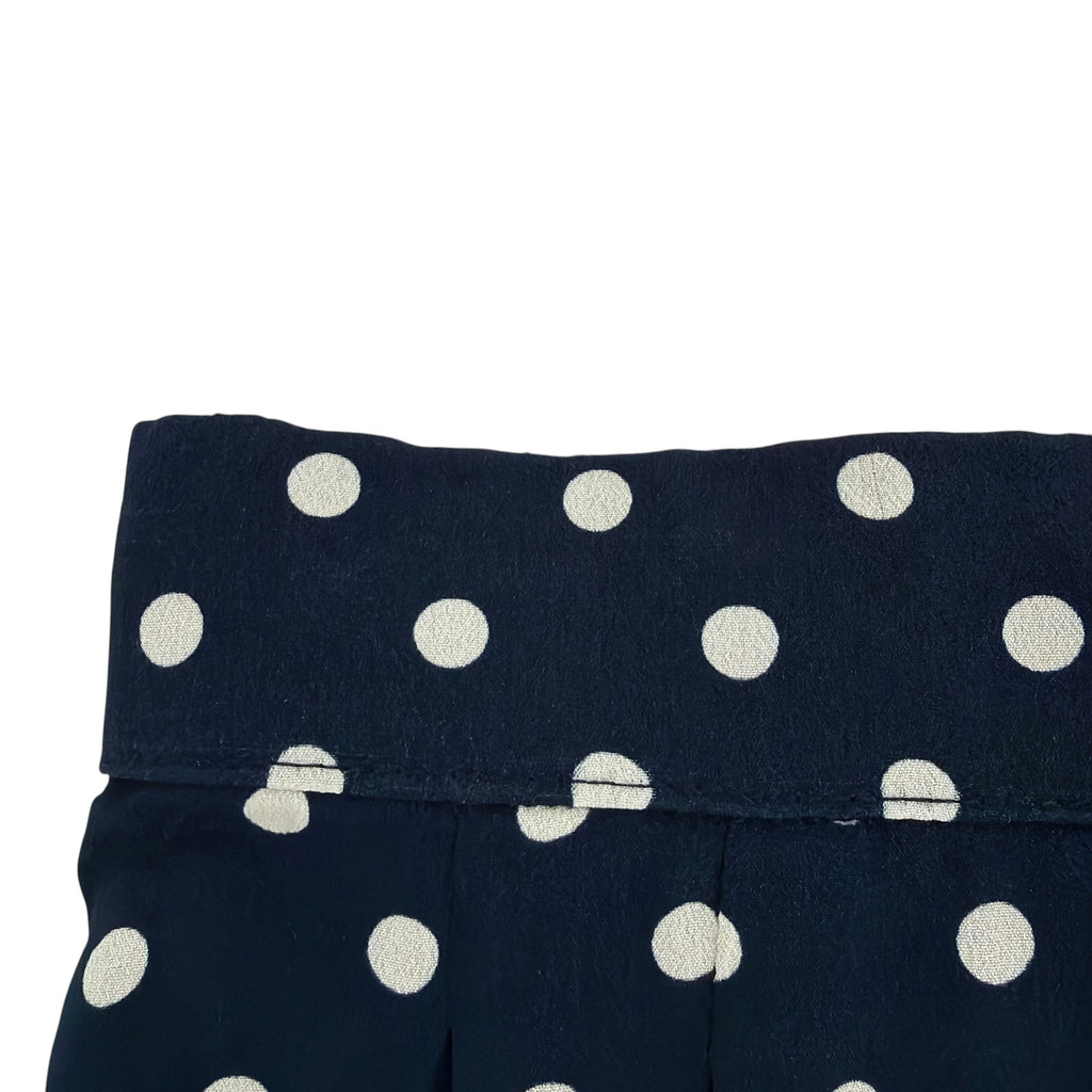 BIRDS of PARADIS by TROVATA Leigh Pant in Navy Polka Dot XS