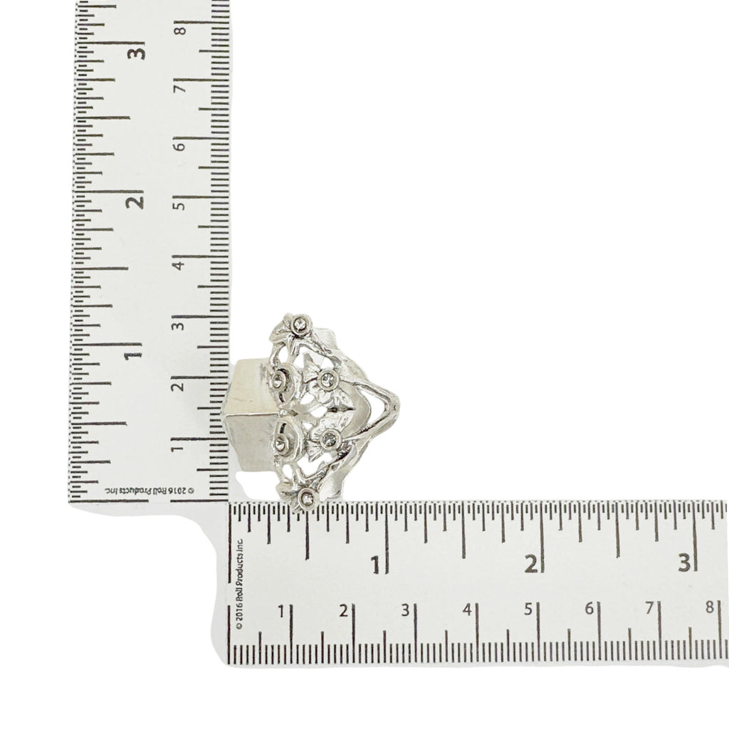 VSA Vine Ring Silver Size 7