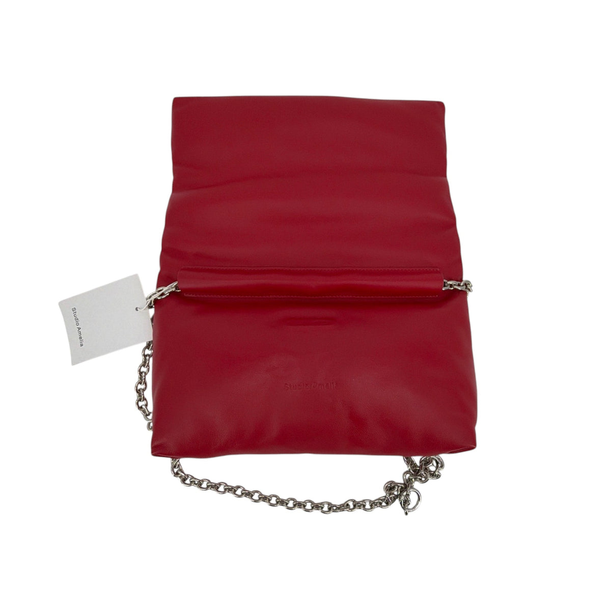 STUDIO AMELIA Cloud Clutch in Chili