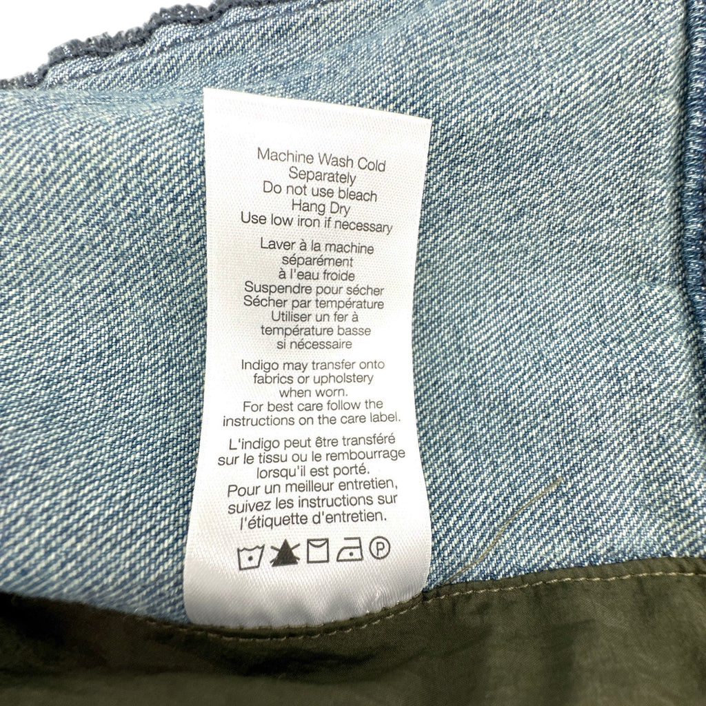 VERONICA BEARD Shani Waterfall Denim Twill Combo Jacket M