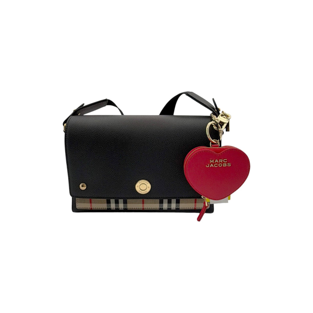 MARC JACOBS The Heart Pouch Bag Charm in True Red