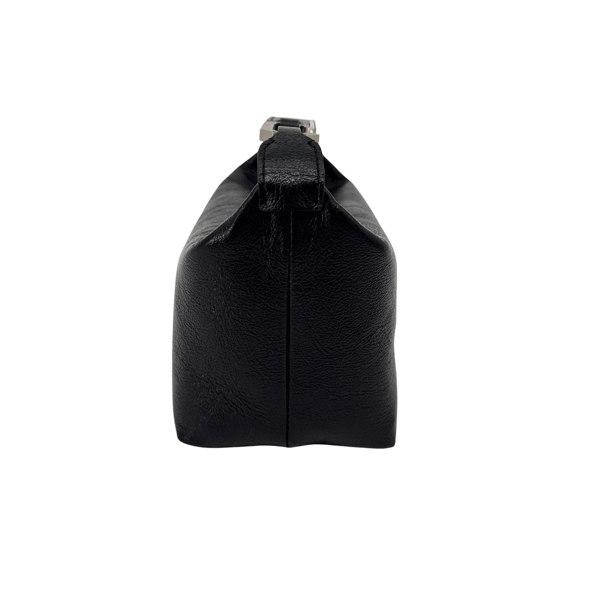 EERA Metallic Moon Bag in Laminated Black
