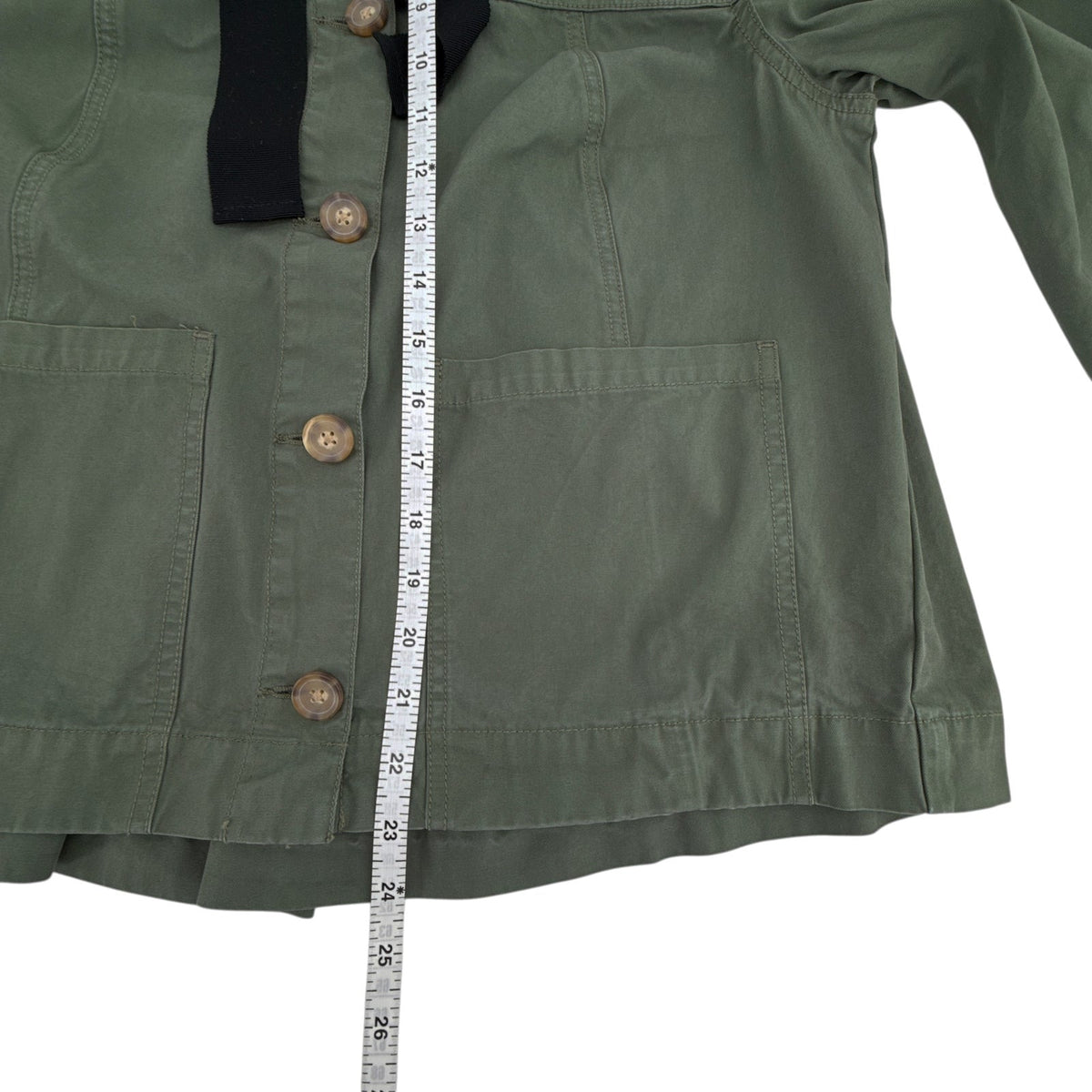 VERONICA BEARD Weslyn Jacket Army Green M