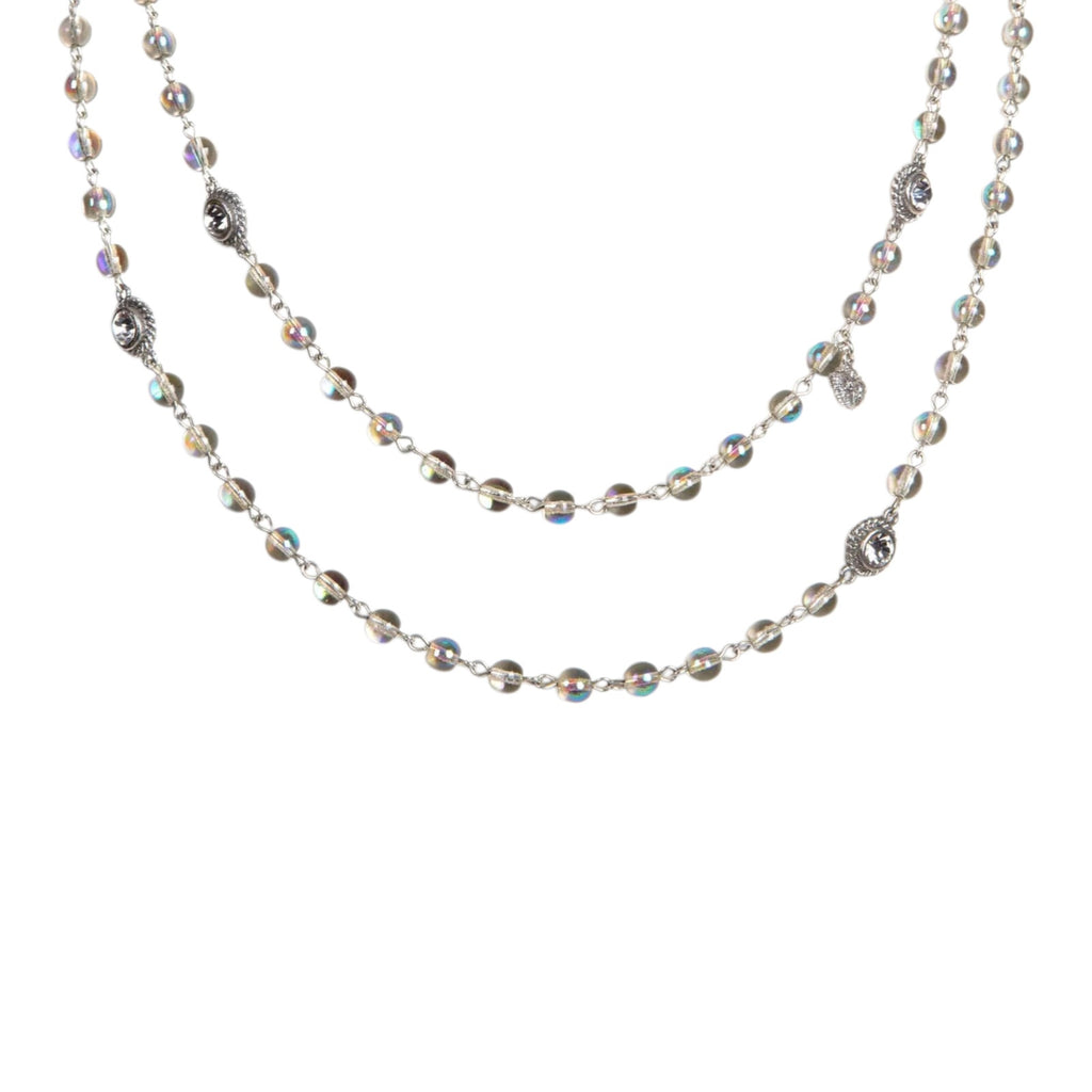 VSA Wrap Vintage Clear AB in Silver