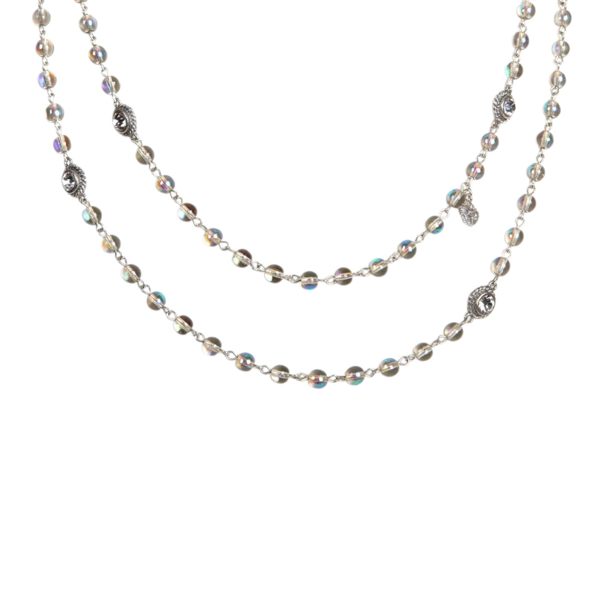 VSA Wrap Vintage Clear AB in Silver
