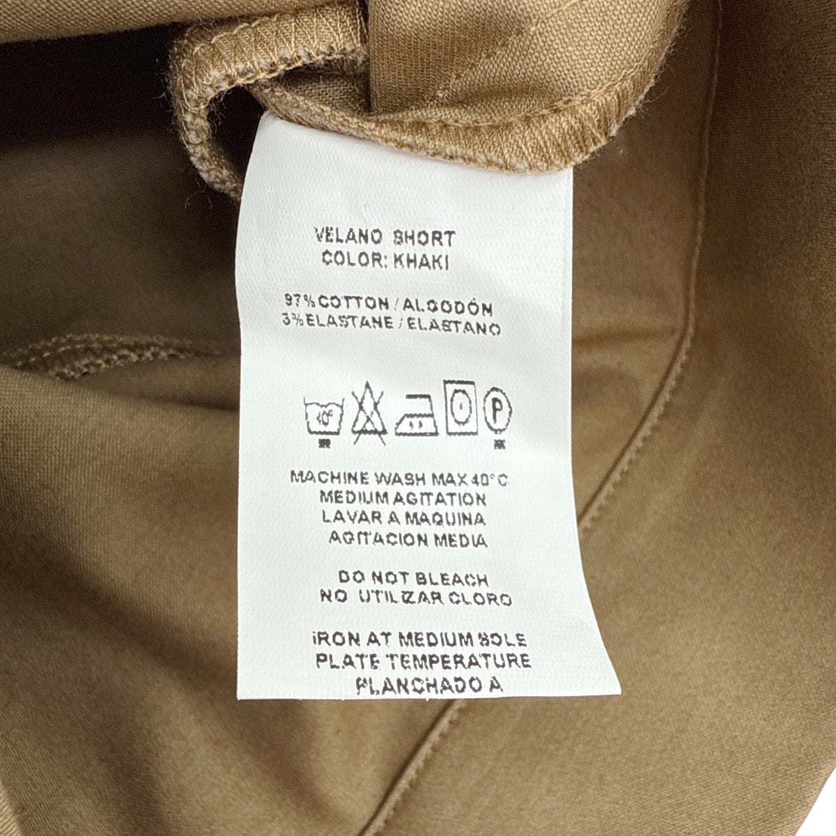 SILVIA TCHERASSI Velano Bow Shorts in Khaki XS