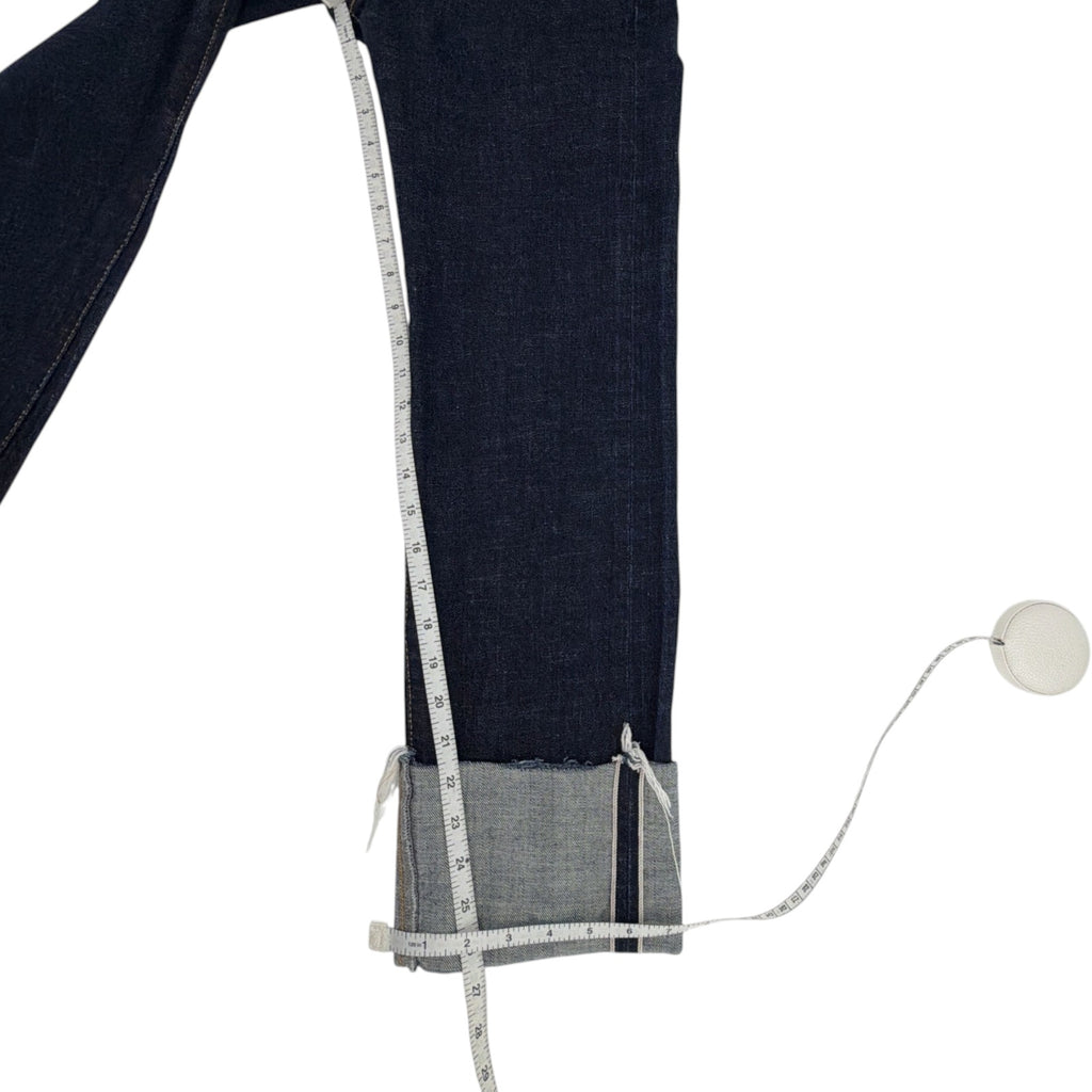 R13 Courtney Slim with Cuff in Indigo Rinse 25