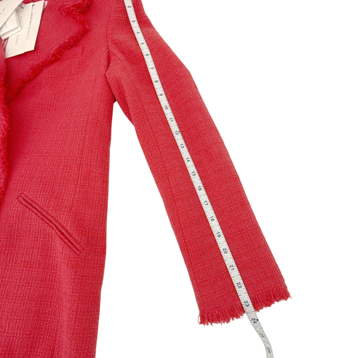 VERONICA BEARD Nayeli Dickey Jacket in Watermelon 8|M