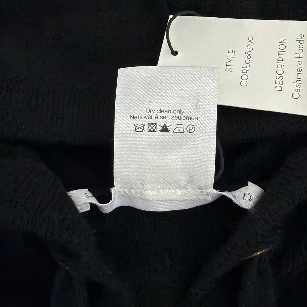 VERONICA BEARD Cashmere Hoodie Dickey in Black