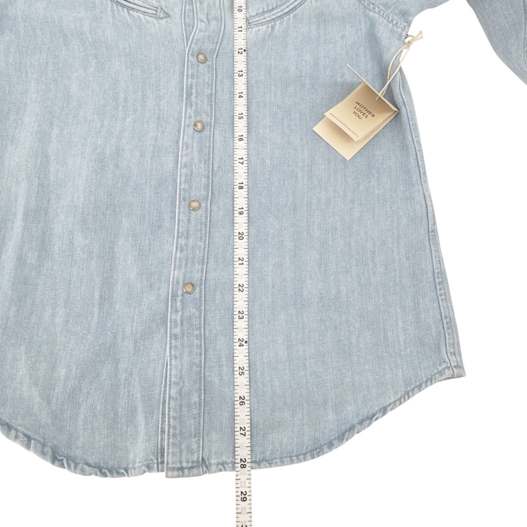 MOTHER The Ex Rodeo Shirt in Birds and Bees S