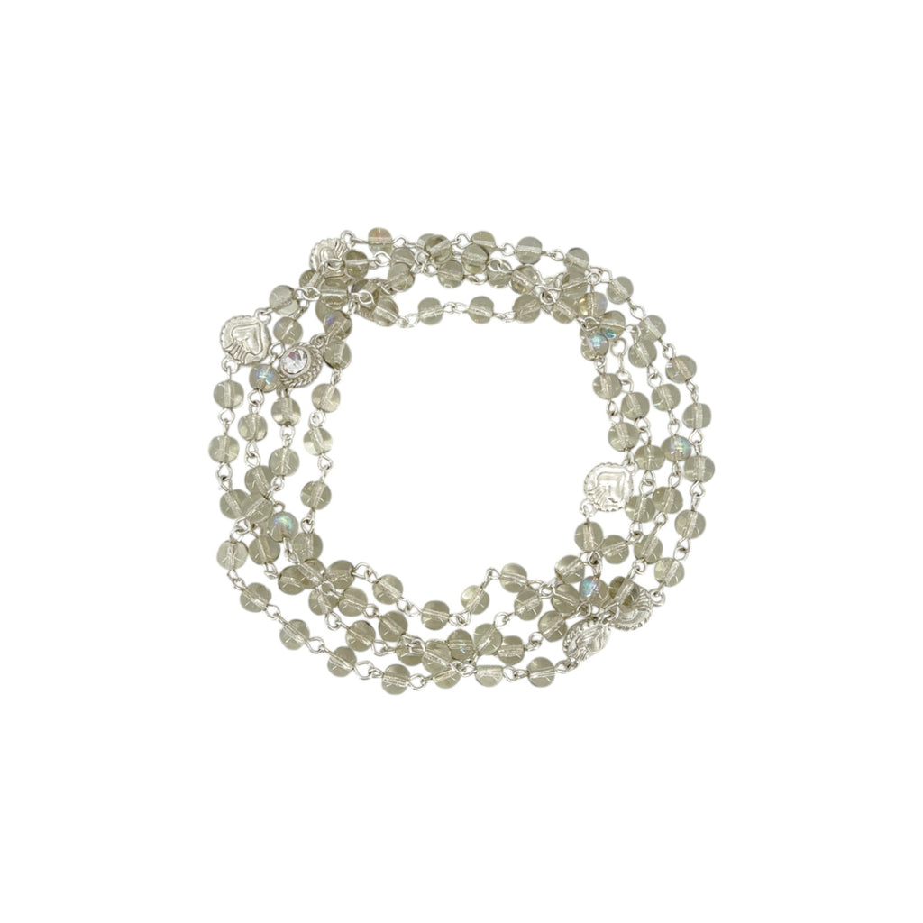 VSA Wrap Vintage Clear AB in Silver