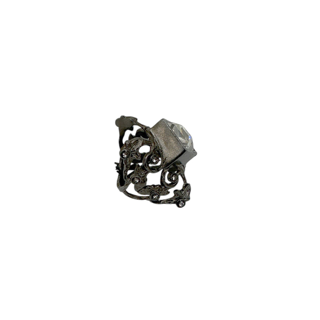 VSA Vine Ring Gunmetal Size 7
