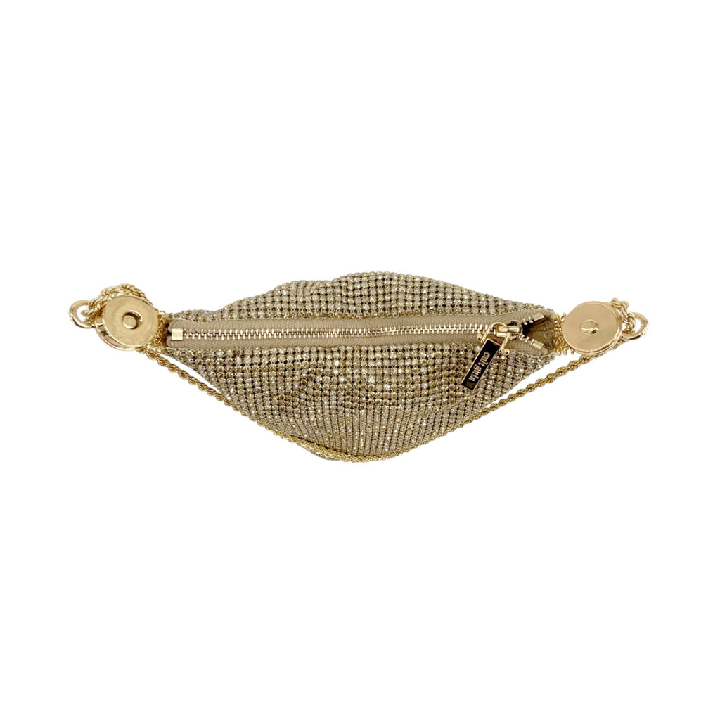 CULT GAIA Rue Wristlet Bag in Sand Dollar