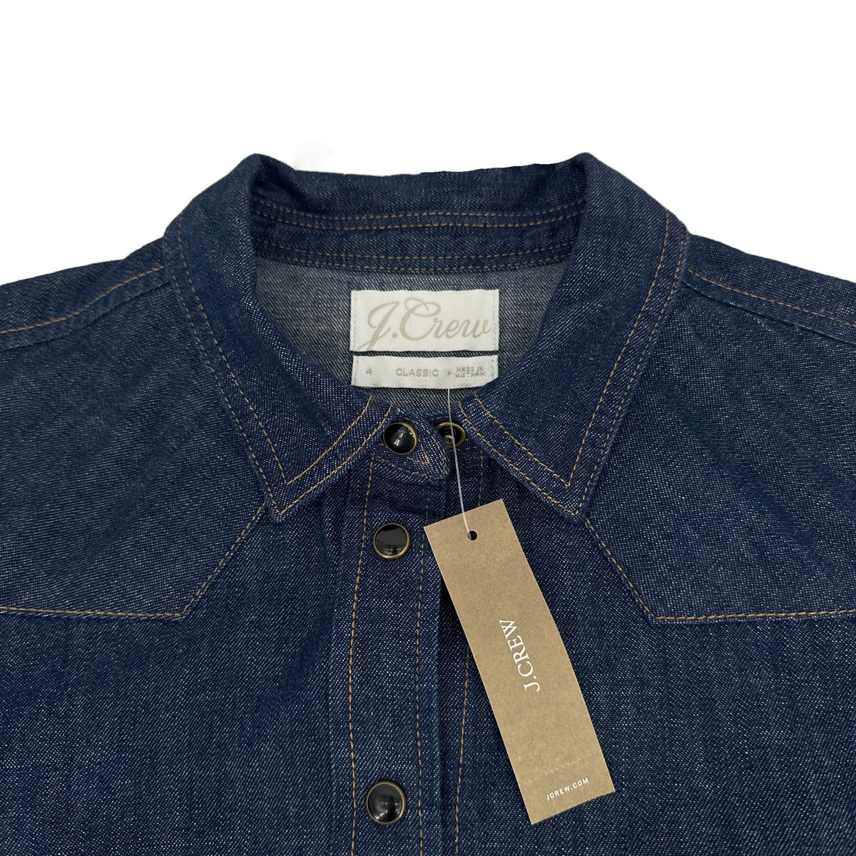J.Crew Classic Fit Western Shirt 4