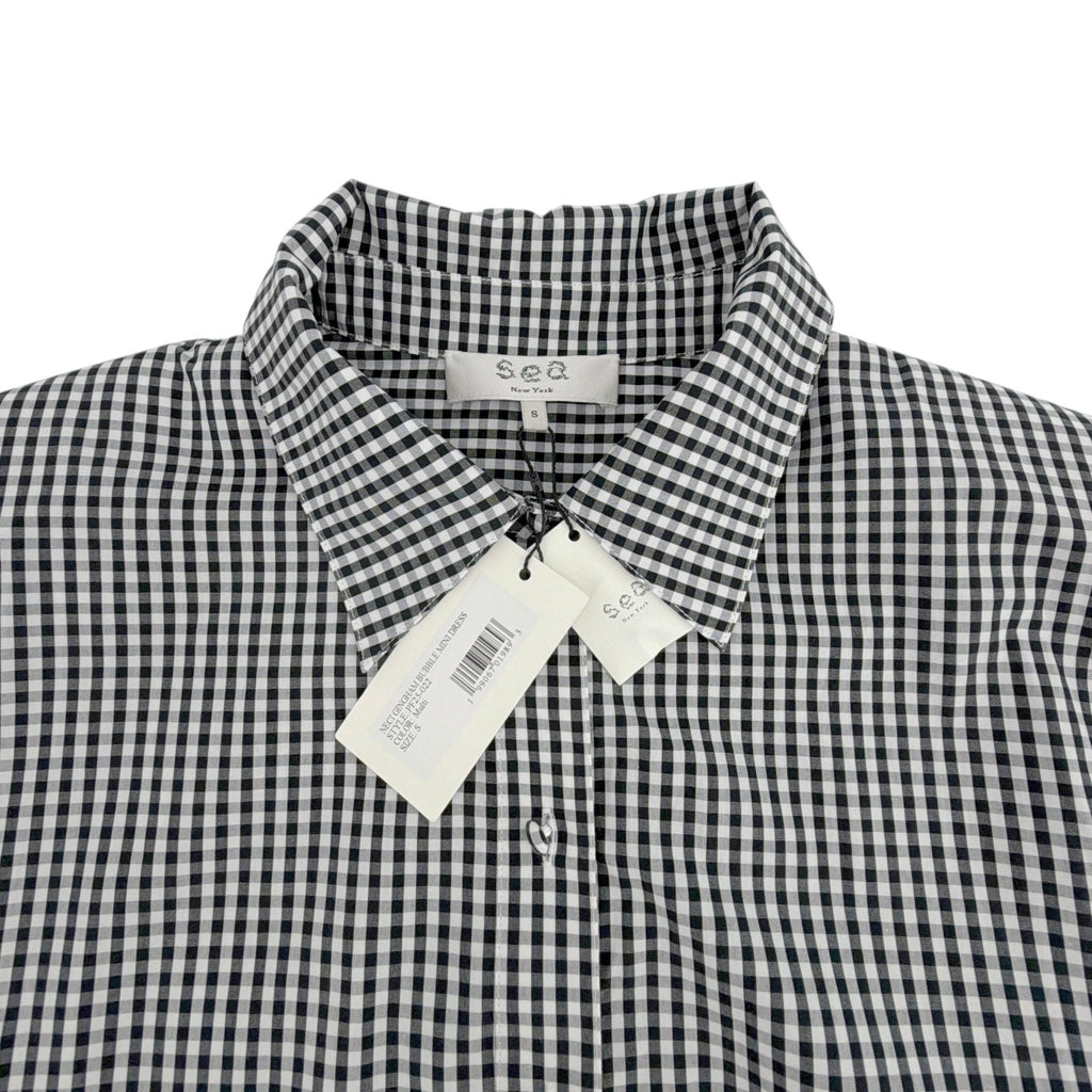 SEA New York Neci Gingham Bubble Dress S