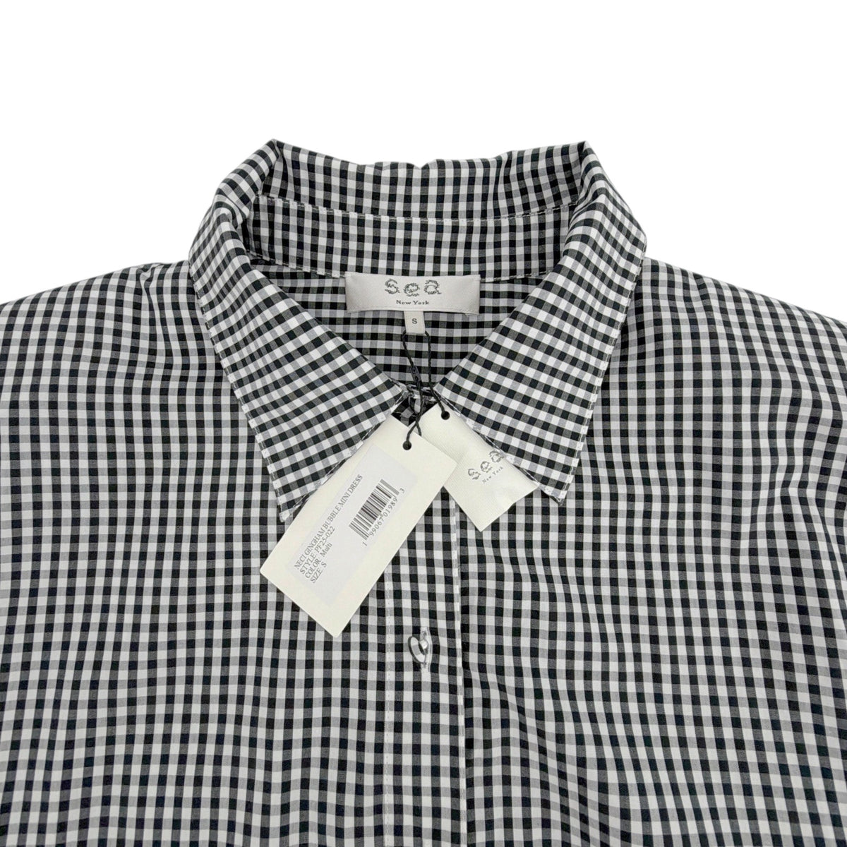 SEA New York Neci Gingham Bubble Dress S