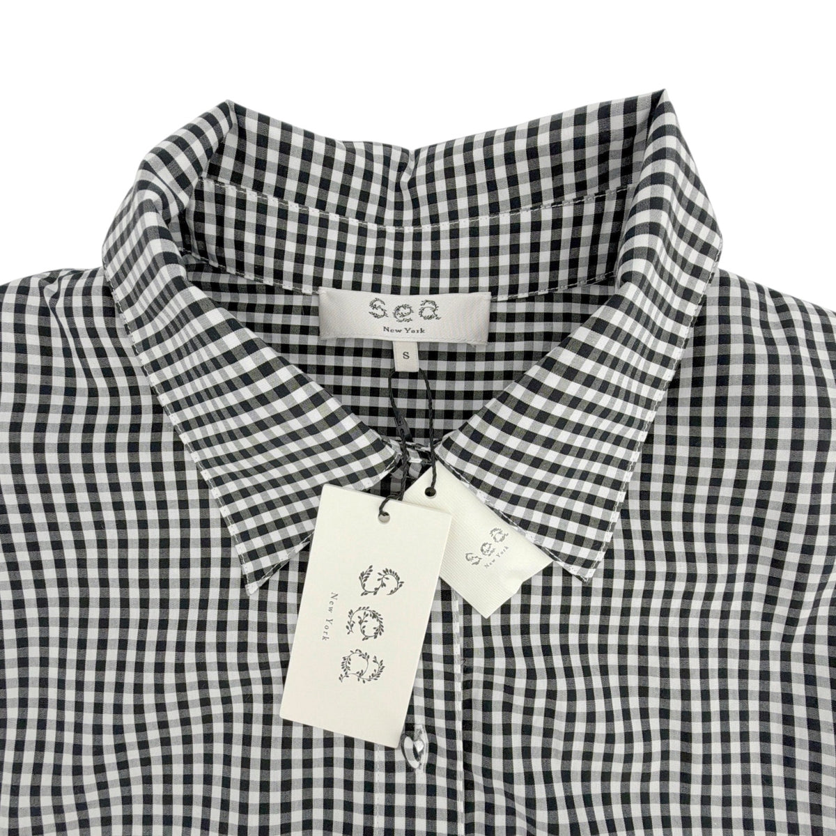 SEA New York Neci Gingham Bubble Dress S