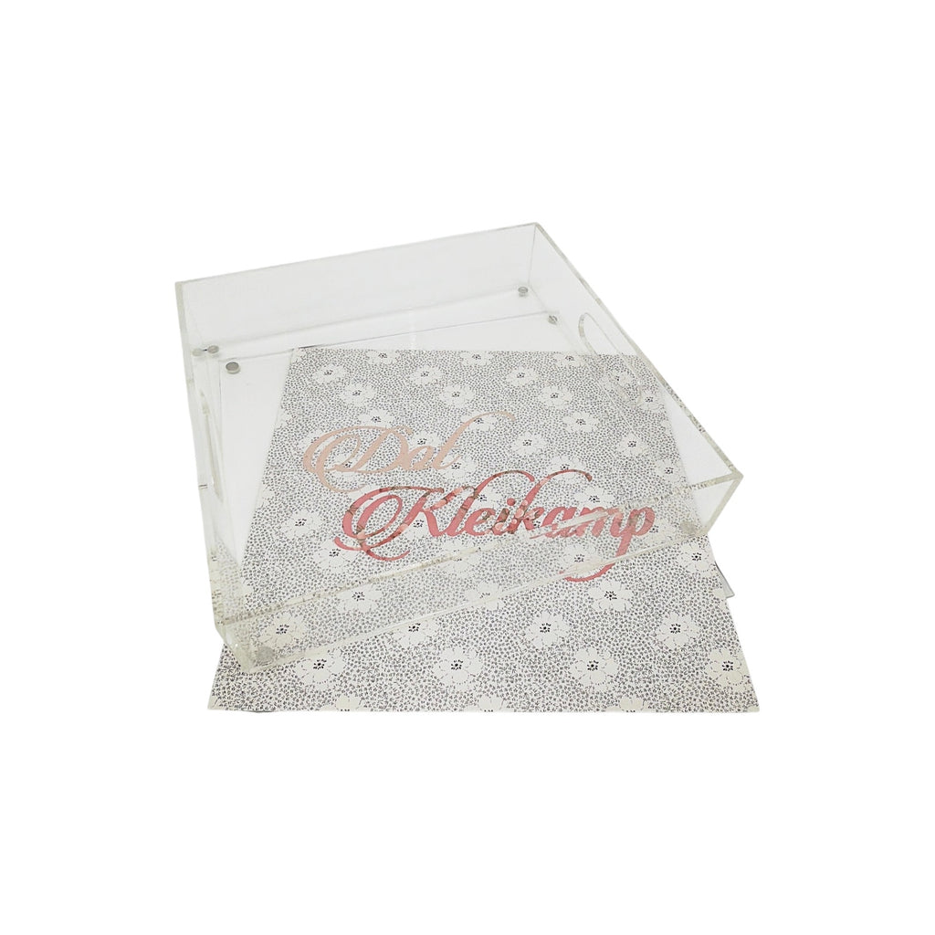 ACRYLIC 12" Square Insertable Tray