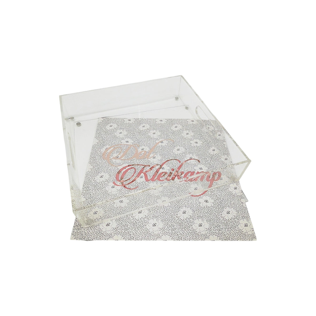 ACRYLIC 12" Square Insertable Tray