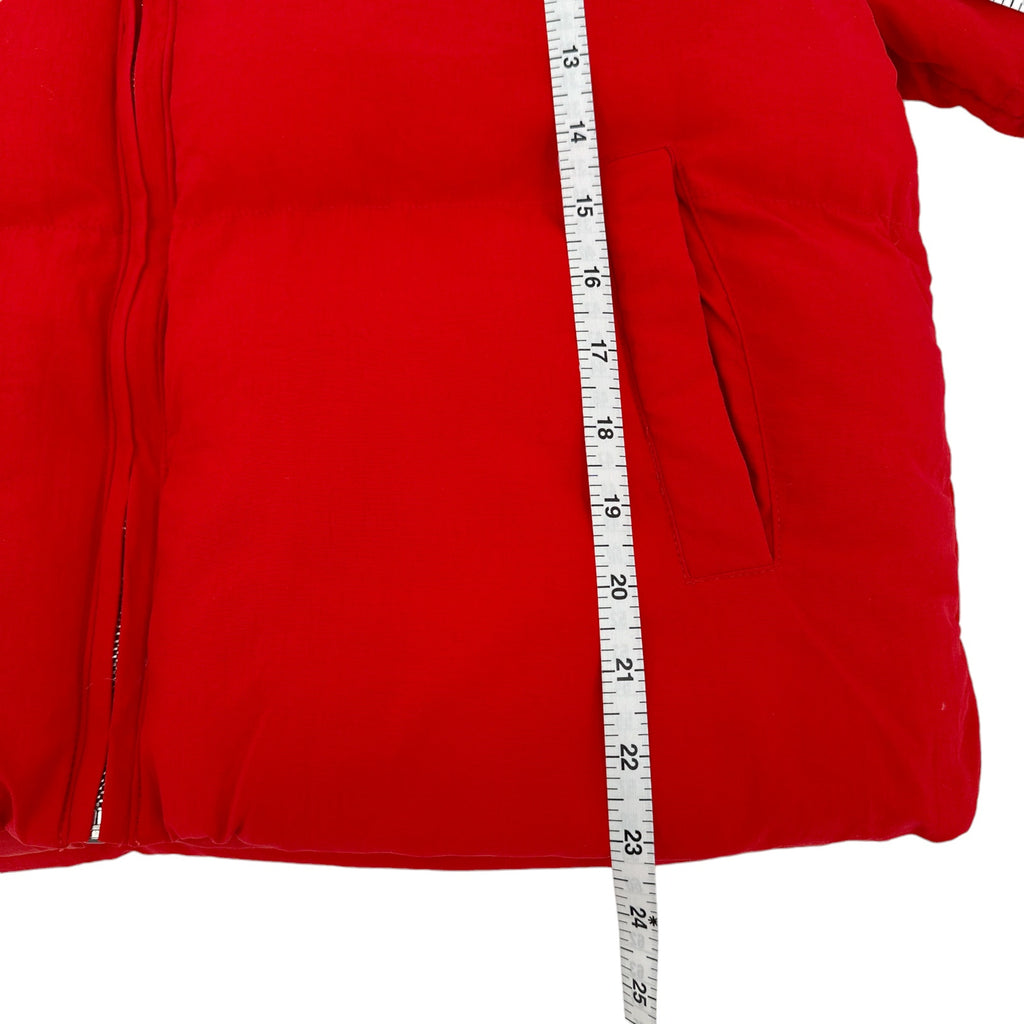 LOVERS+FRIENDS Jillian Puffer Jacket in Red XS