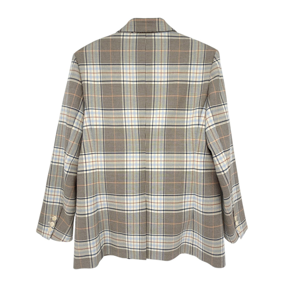 MAJE Vika Plaid Button Blazer FR|EU42 | XL