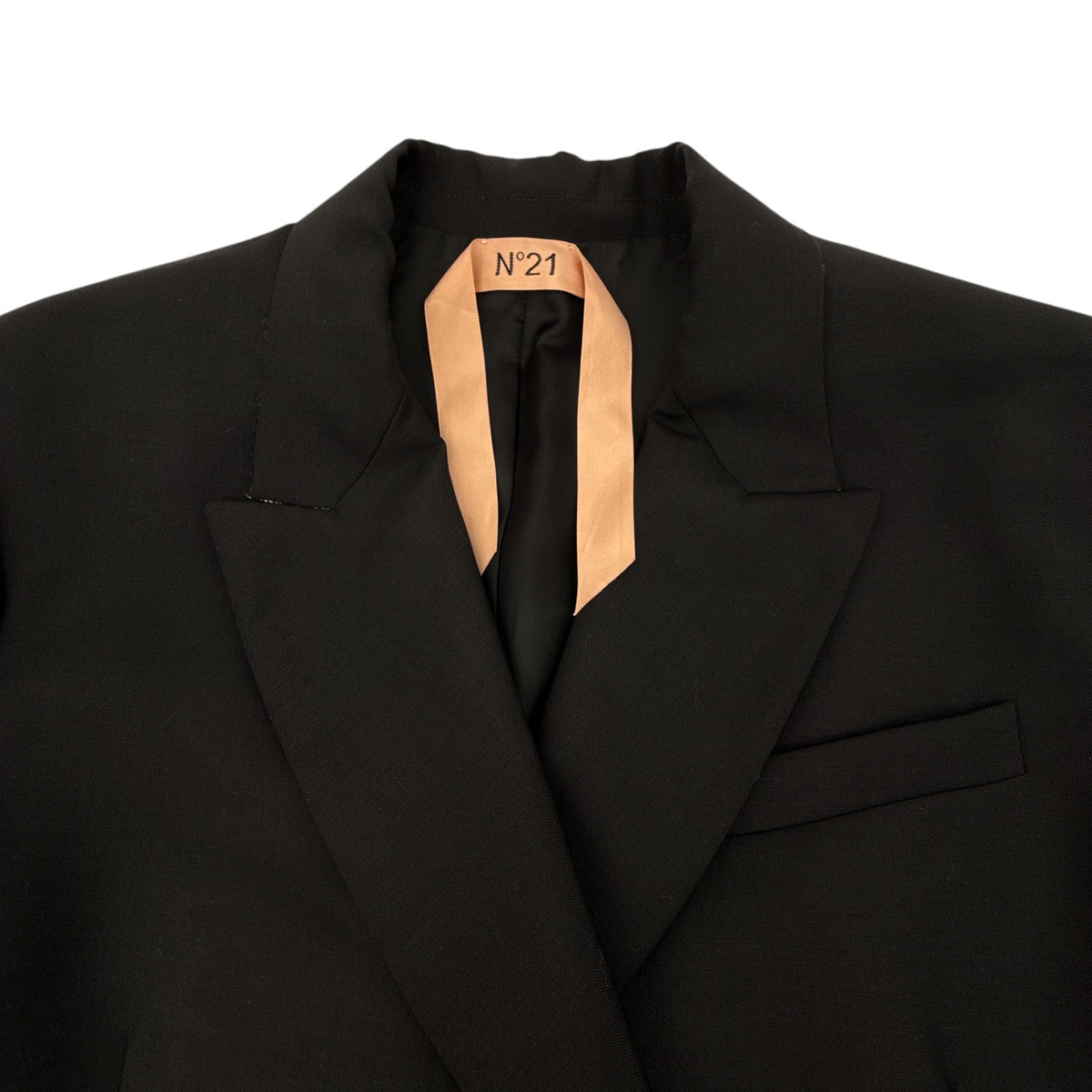 No.21 Double Breasted Blazer in Black EU40|S