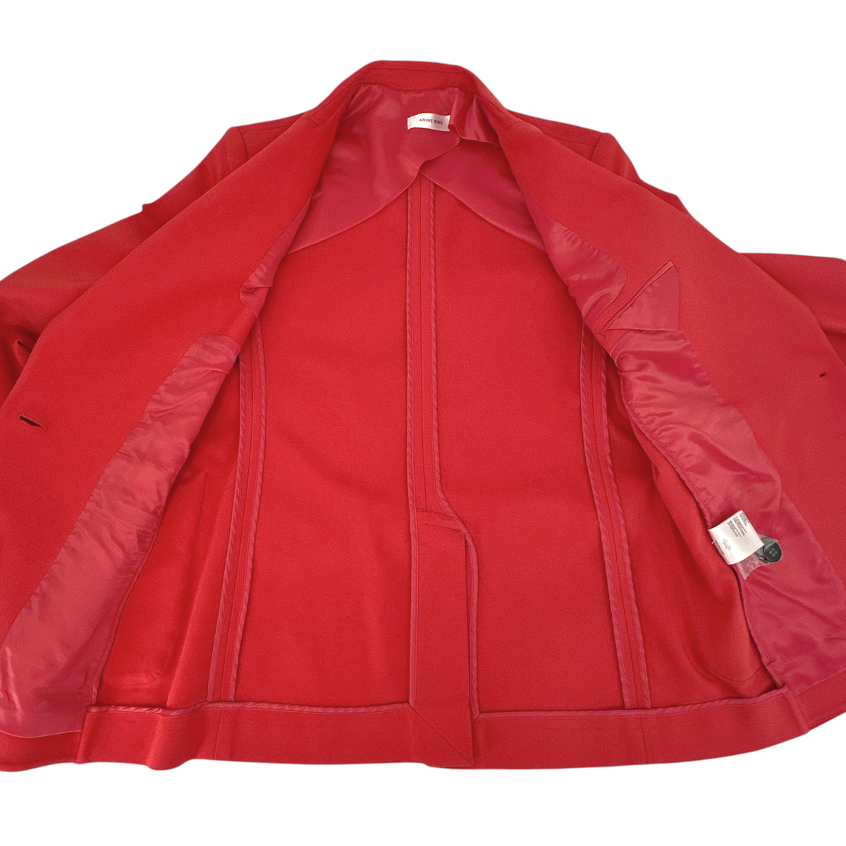 ANINE BING Schoolboy Blazer in Red XS