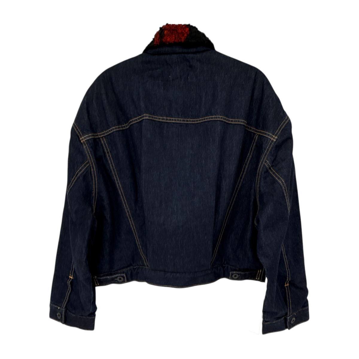 ASKK NY Nova Lined Jacket in Indigo Plaid 0|XS