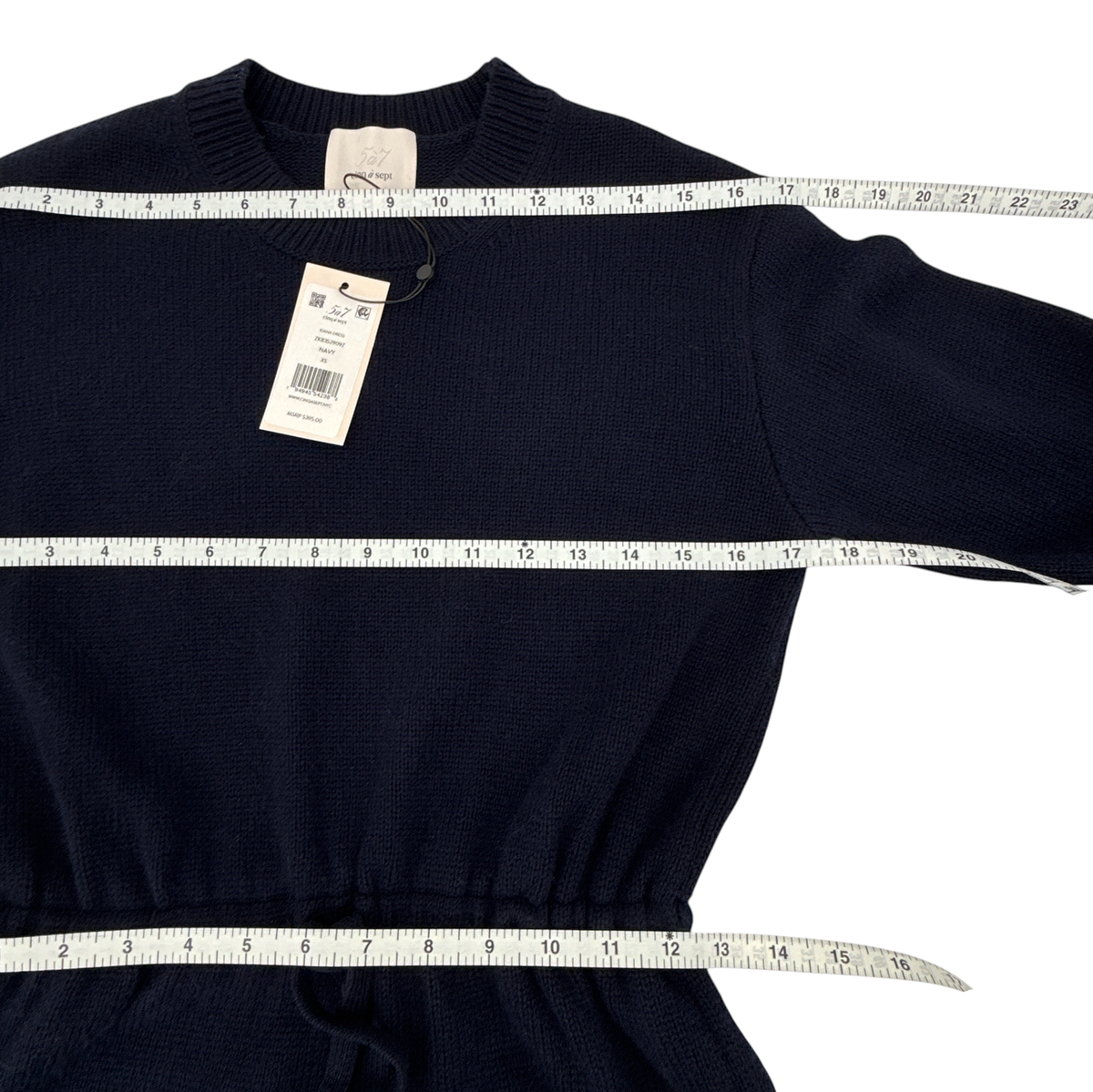 CINQ a SEPT Kiana Dress in Navy XS