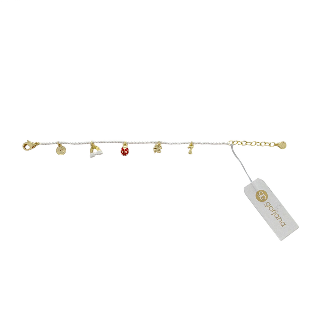 GORJANA Lucky Mini Charm Bracelet